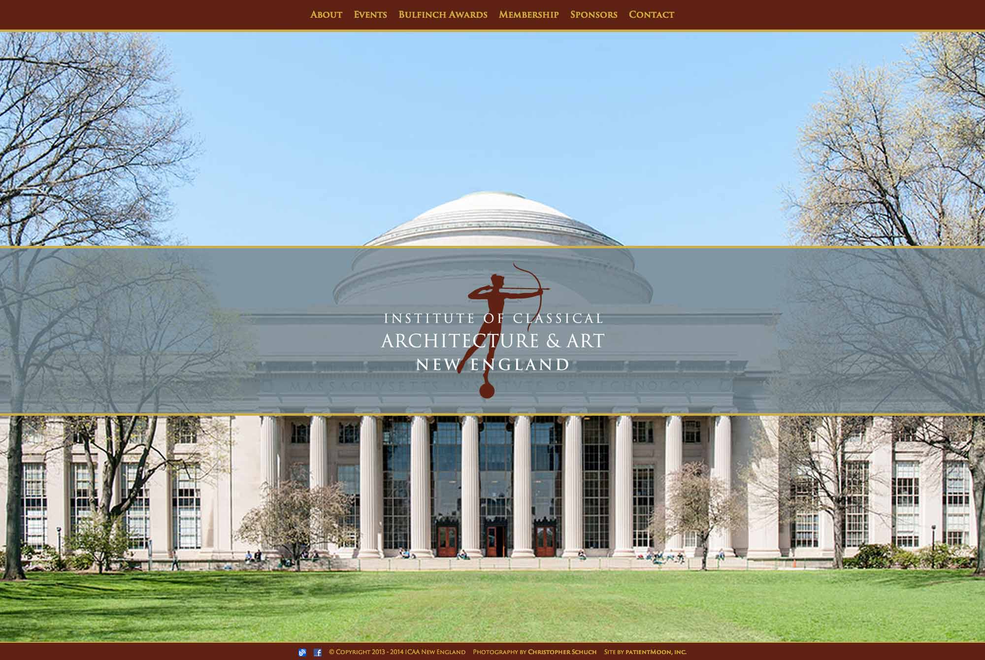 Web Design for New England Chapter